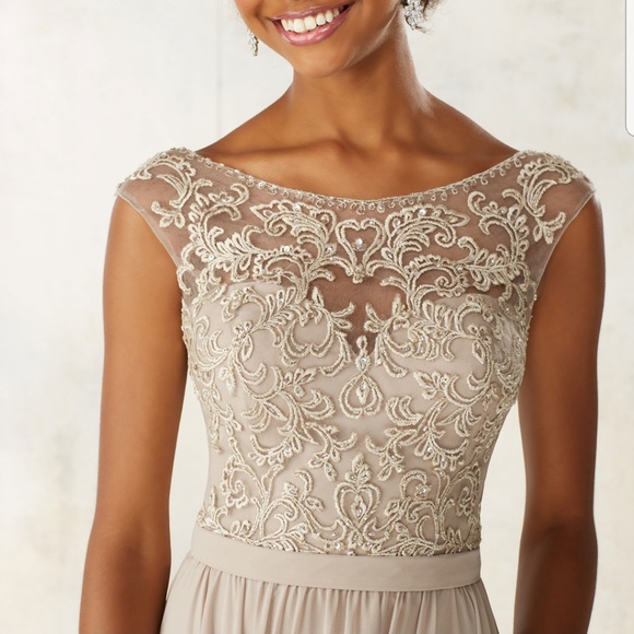 Mori Lee evening gown style 21522 prom - Picture 6 of 8